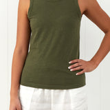 Andie Singlet | Green-3