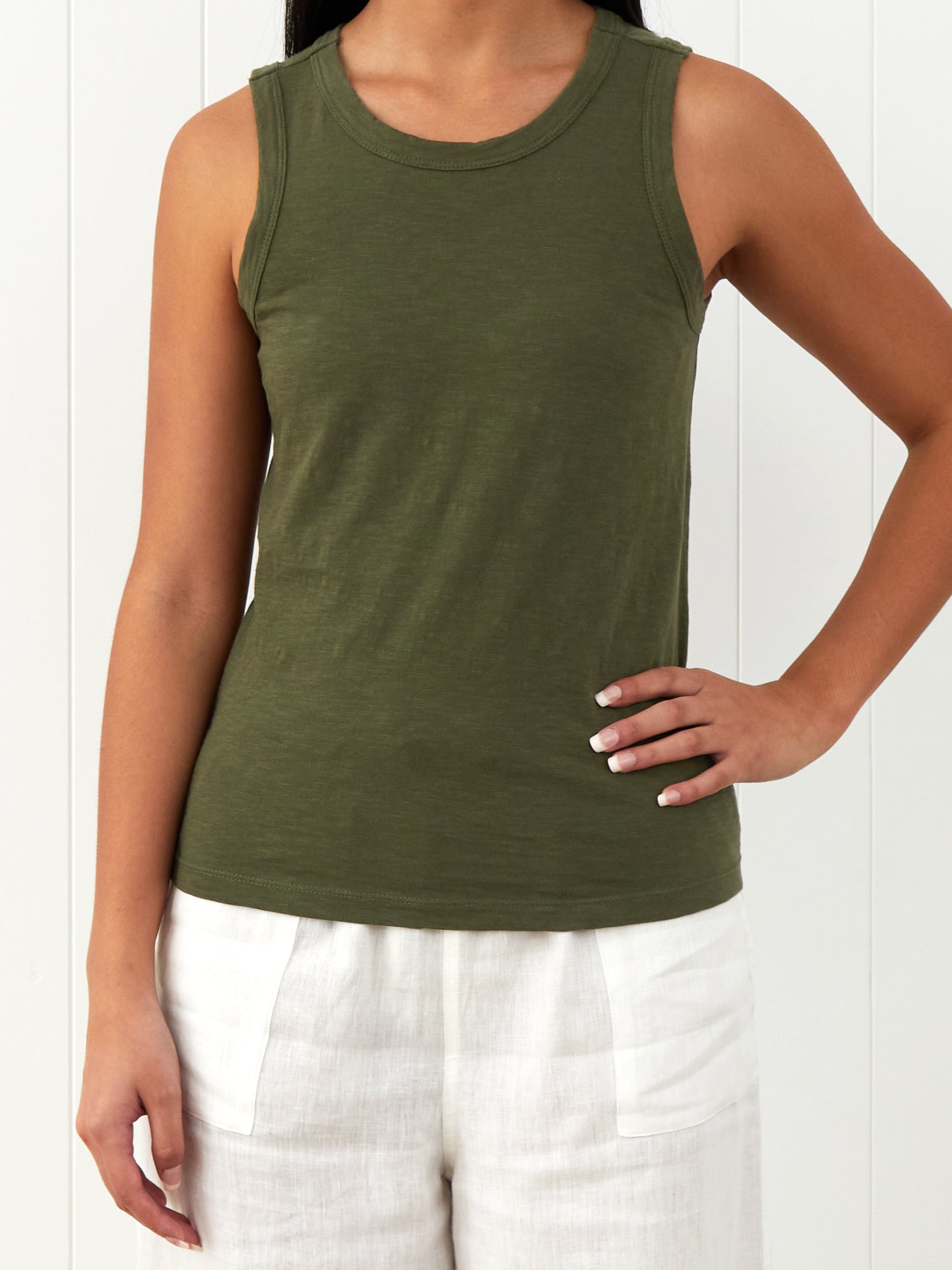 Andie Singlet | Green-3