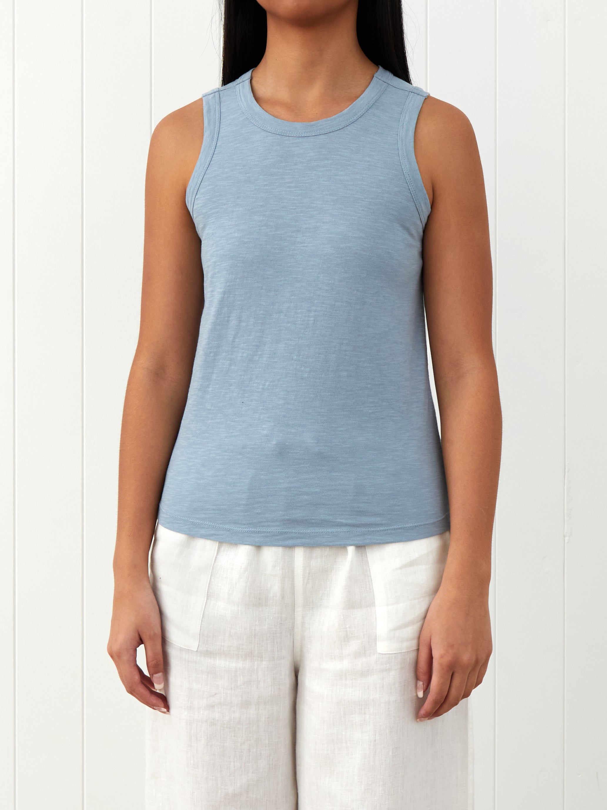 Andie Singlet | Mineral Blue-1