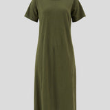 Andie Tee Shirt Dress | Green-2