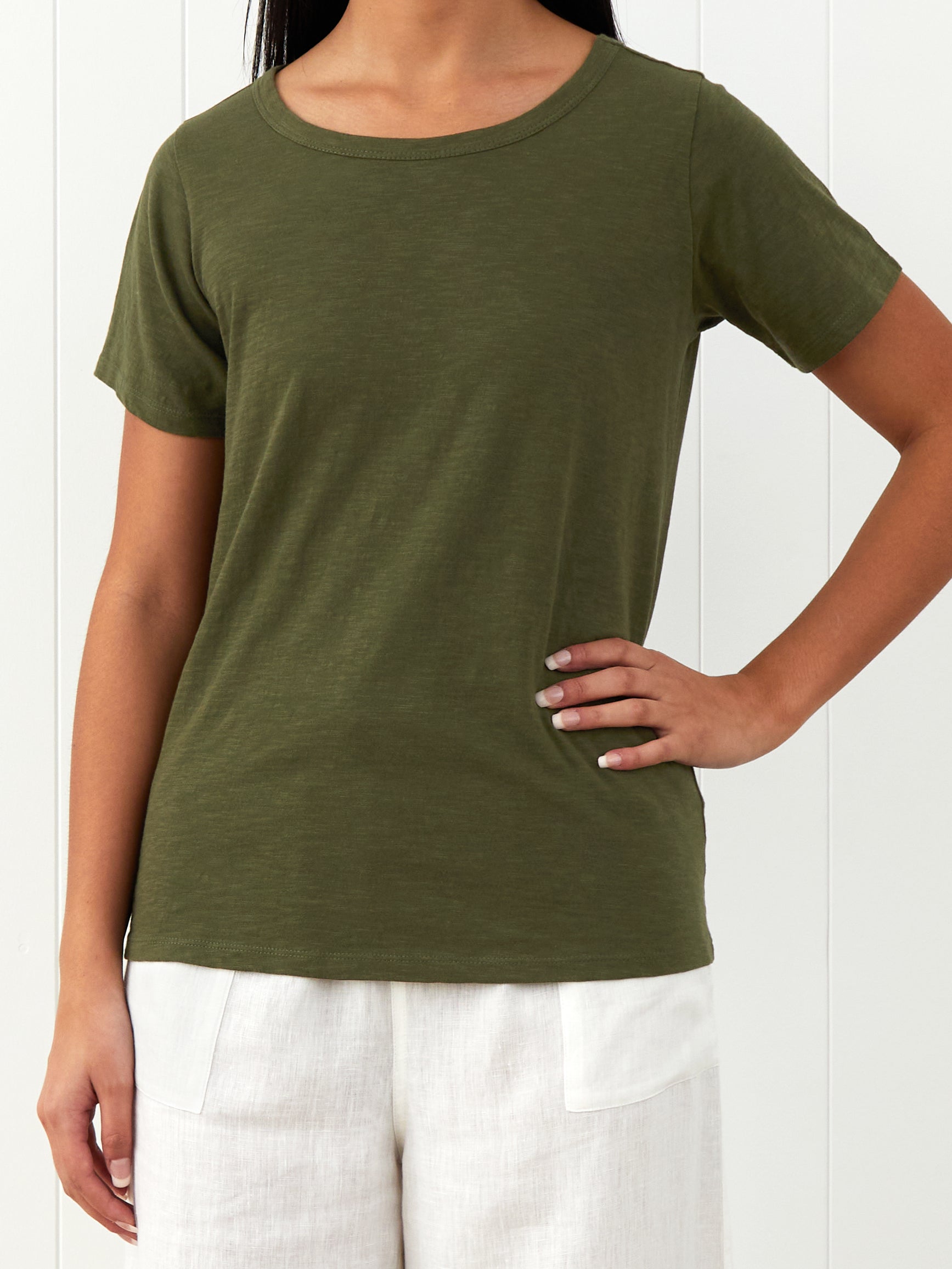 Andie Tee Shirt | Green-3