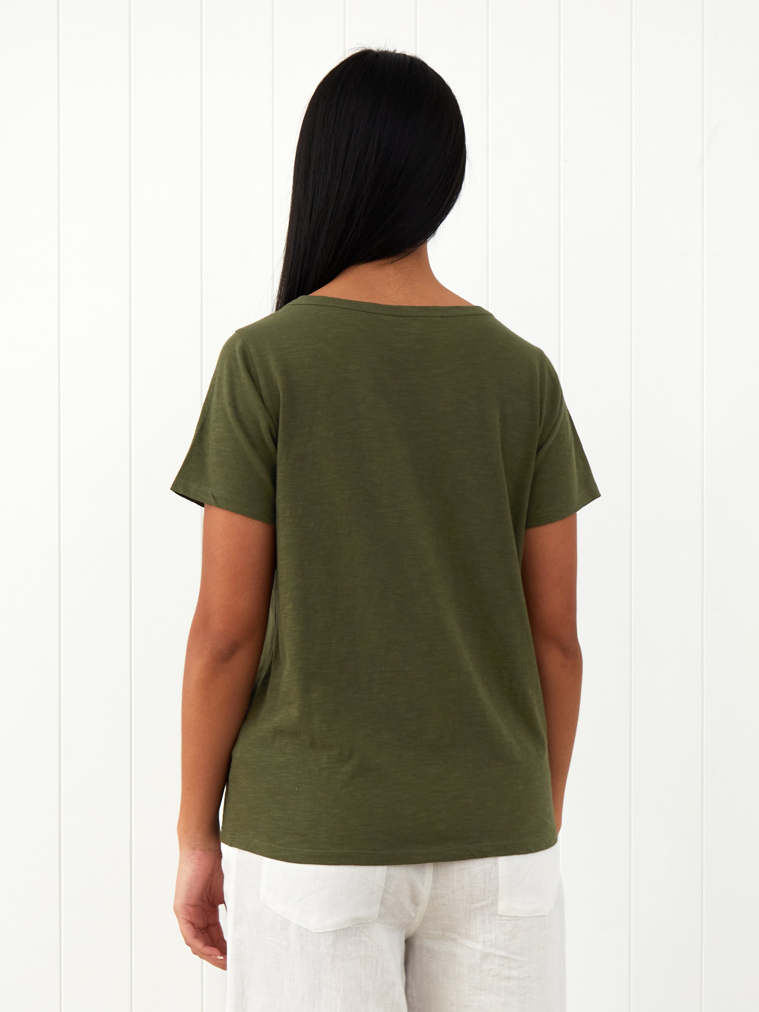 Andie Tee Shirt | Green-4