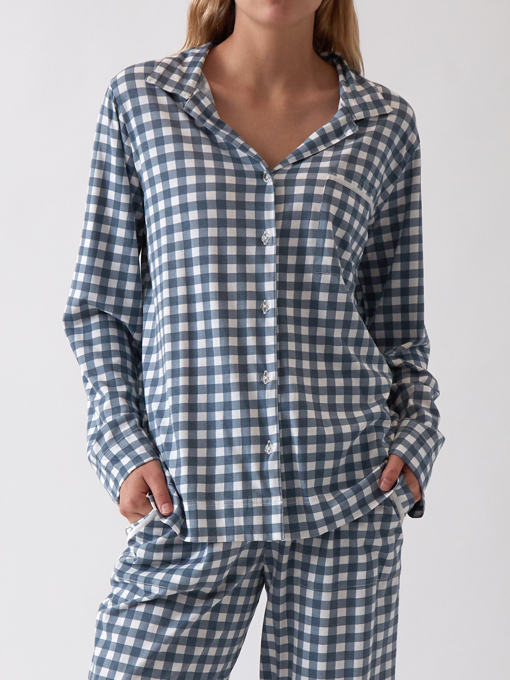 August Organic Cotton Knit PJ Shirt – Wallace Cotton
