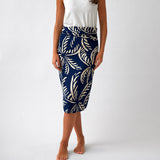 Bahama Modal Sarong | Navy Blue-1