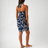 Bahama Modal Sarong | Navy Blue-4