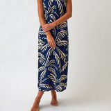 Bahama Modal Slip Dress | Navy Blue-1