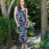 Bahama Modal Slip Dress | Navy Blue-3