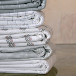 Cardrona Flannel Sheet Set | Blue Check-2