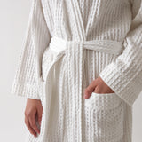 Clooney Robe | White-2