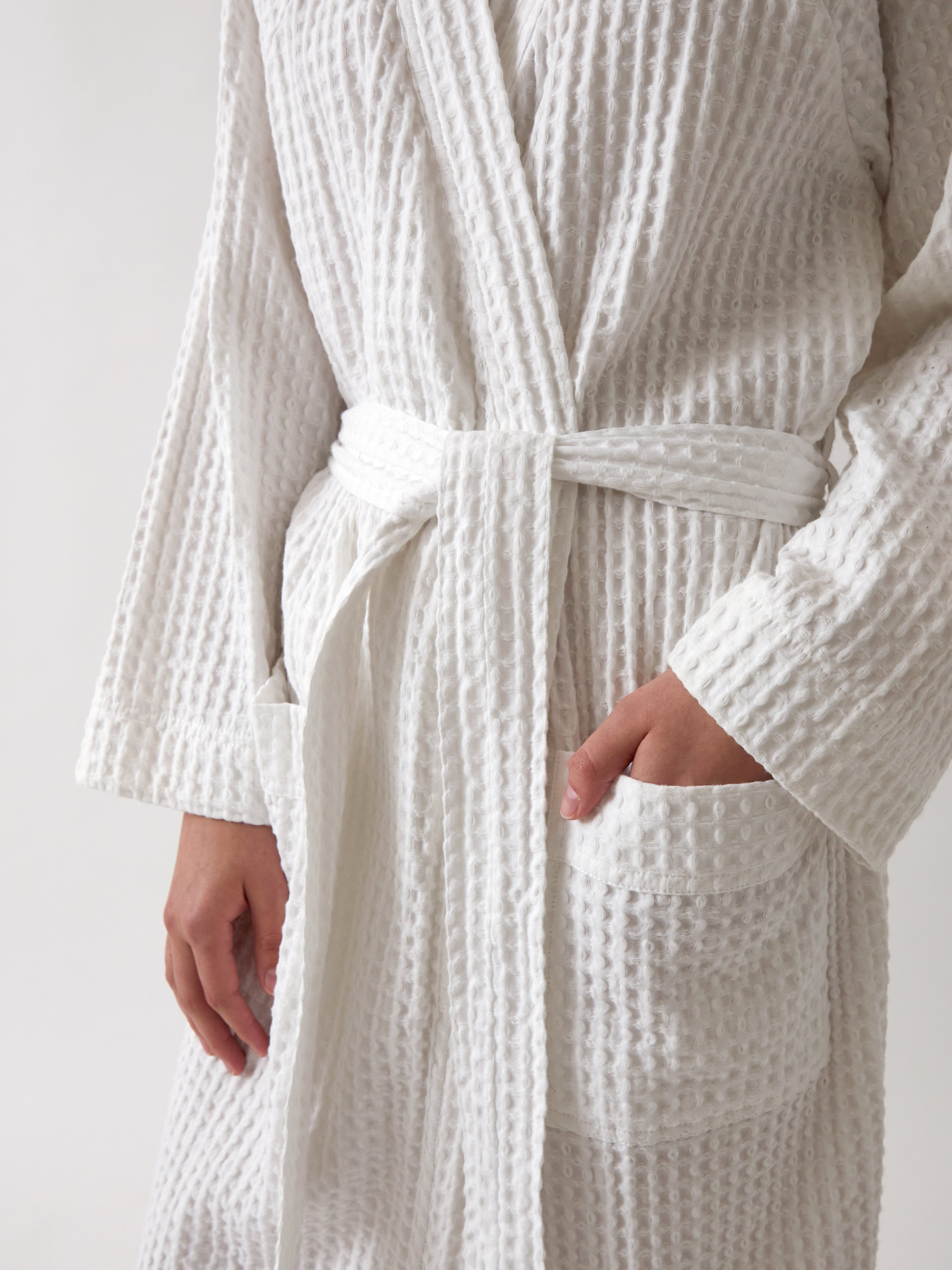 Clooney Robe | White-2