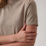 Cotton Cashmere Lounge Tee | Natural-2
