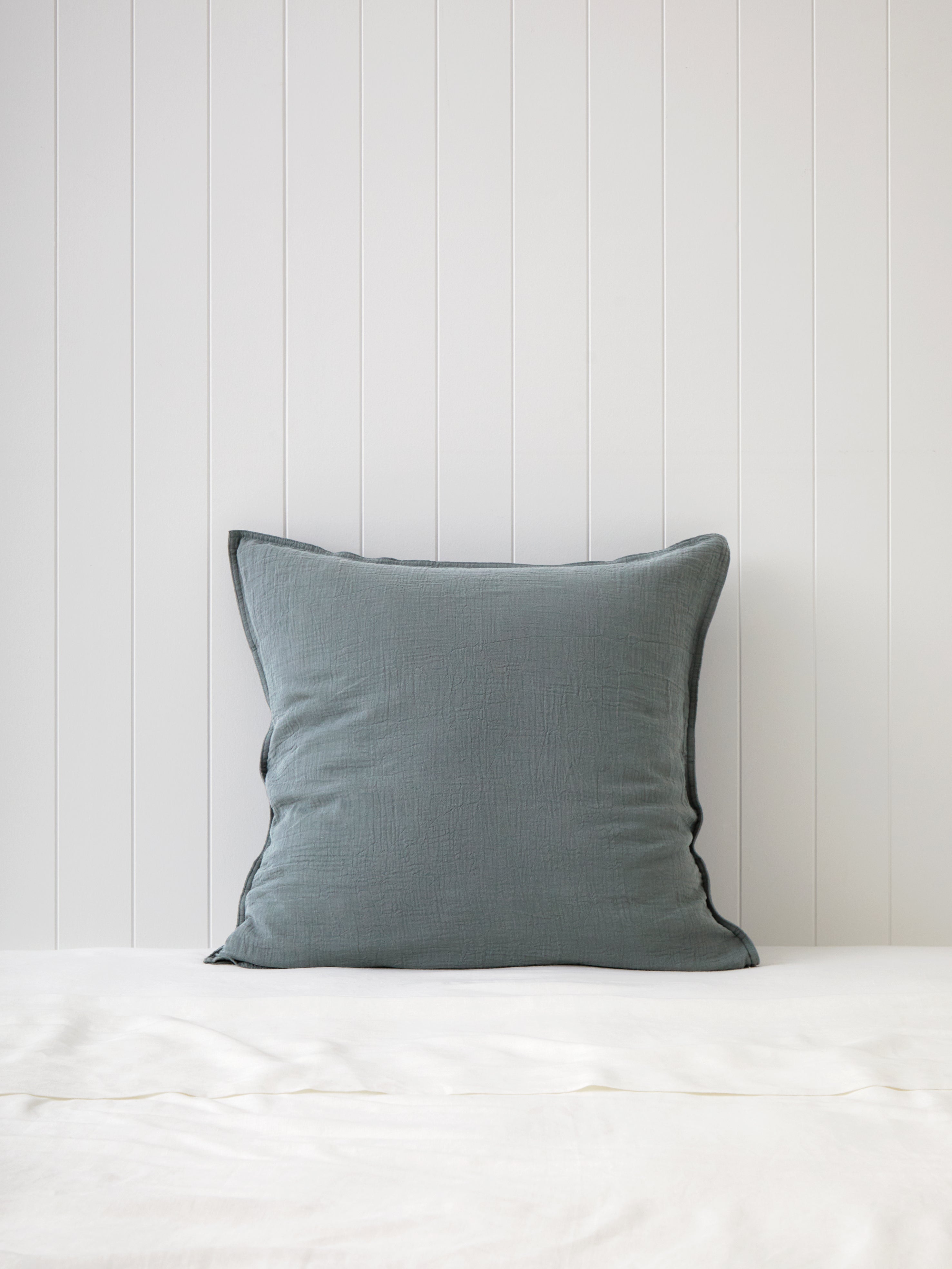 Deepwater European Pillowcase | Blue-1