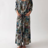 Florence Full Length Robe | Floral-1
