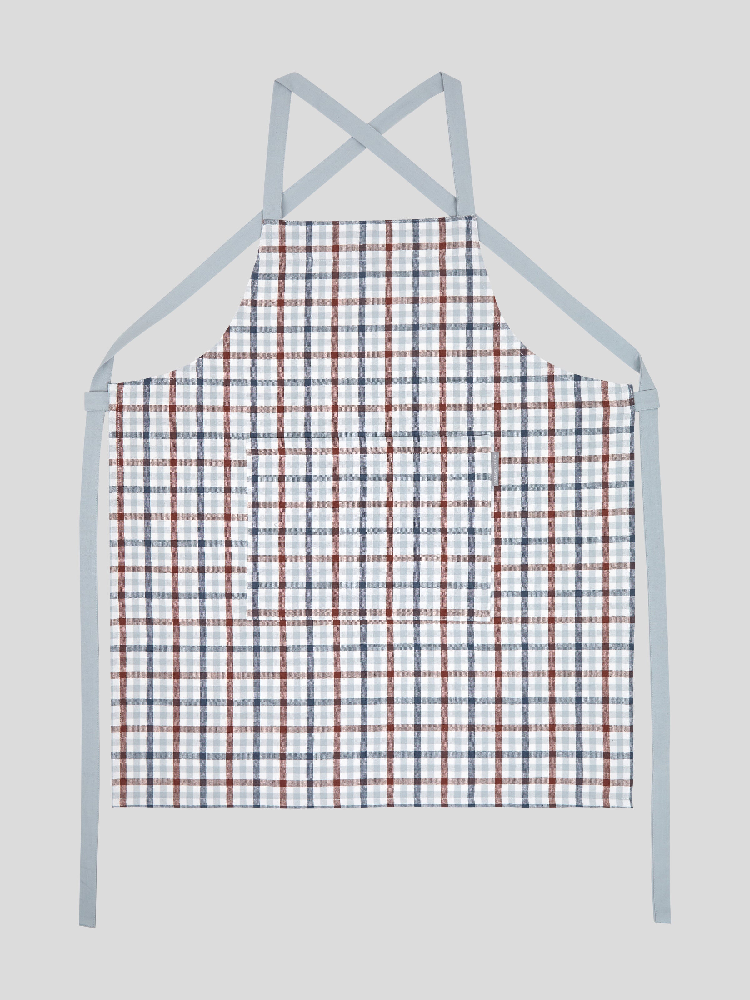 Home To Roost Crossover Apron | Gingham-5