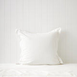 Hudson European Pillowcase | White-1