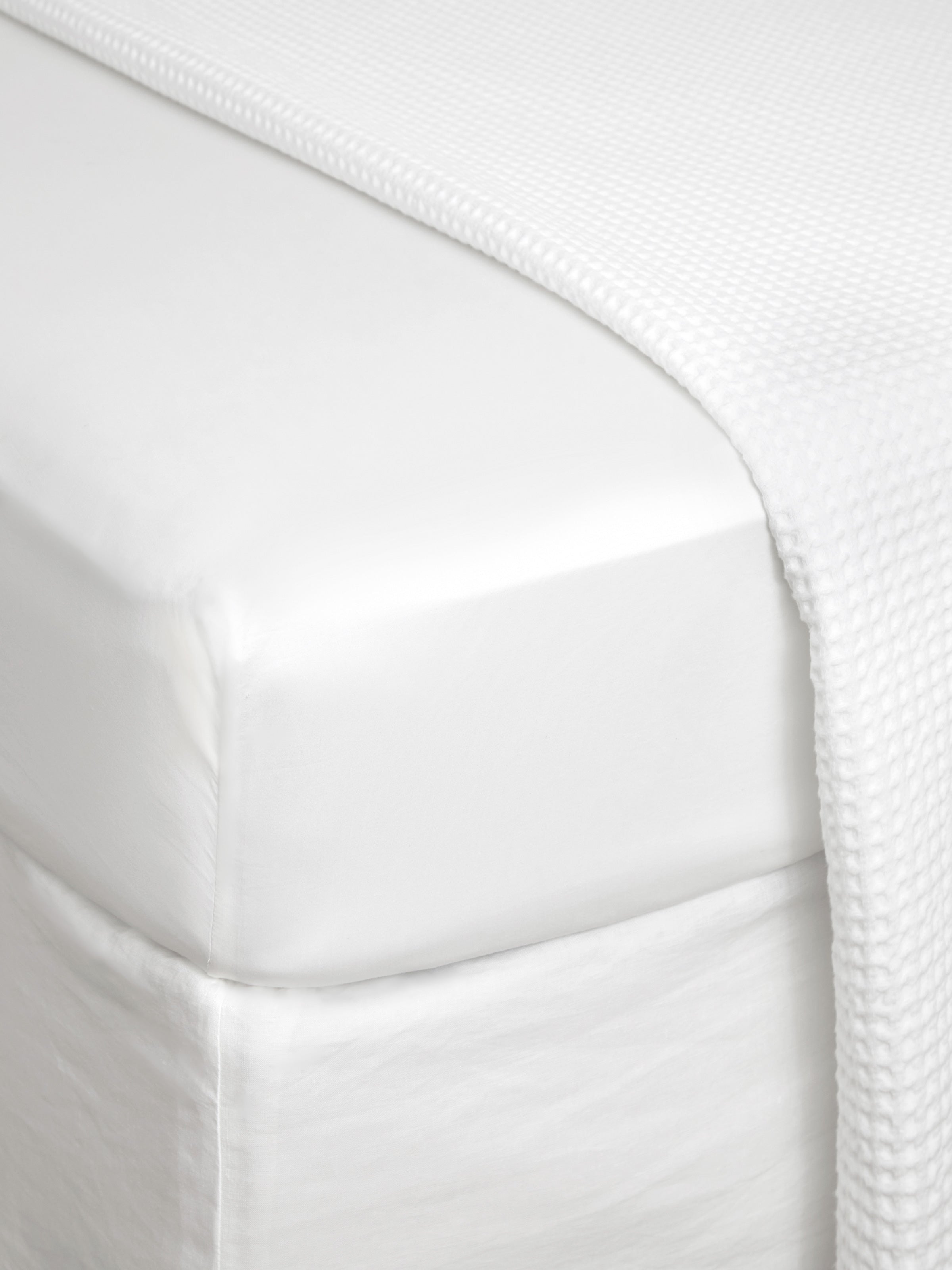 Imperial Fitted Sheet | White-1
