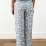 Kira PJ Pants | Blue Floral-4