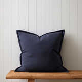 Lennon Large Square Cushion Cover | Navy-1