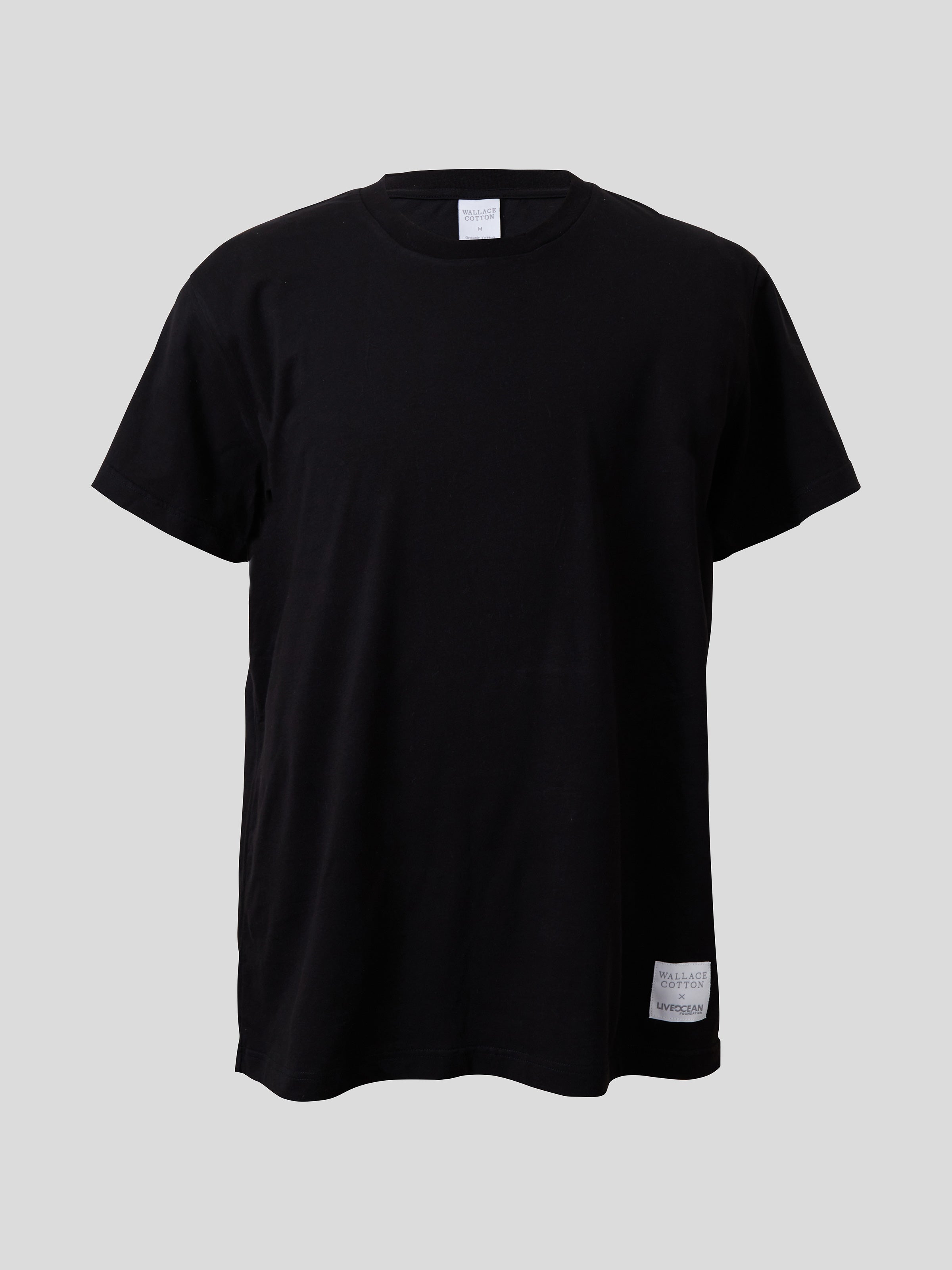 Live Ocean Men's Charity Tee Shirt | Black-1