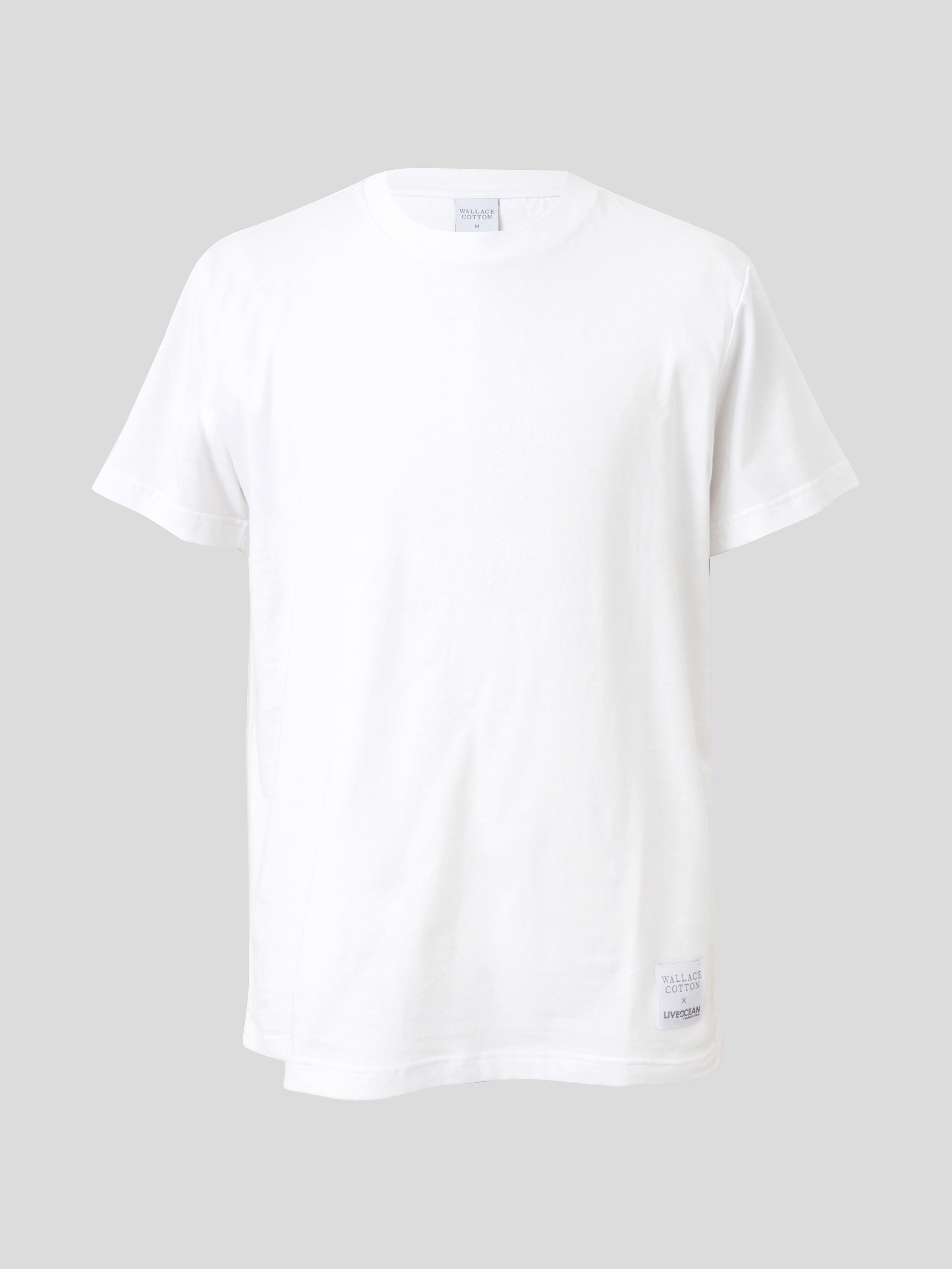 Live Ocean Men's Charity Tee Shirt | White-1