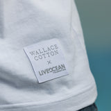 Live Ocean Men's Charity Tee Shirt | White-3