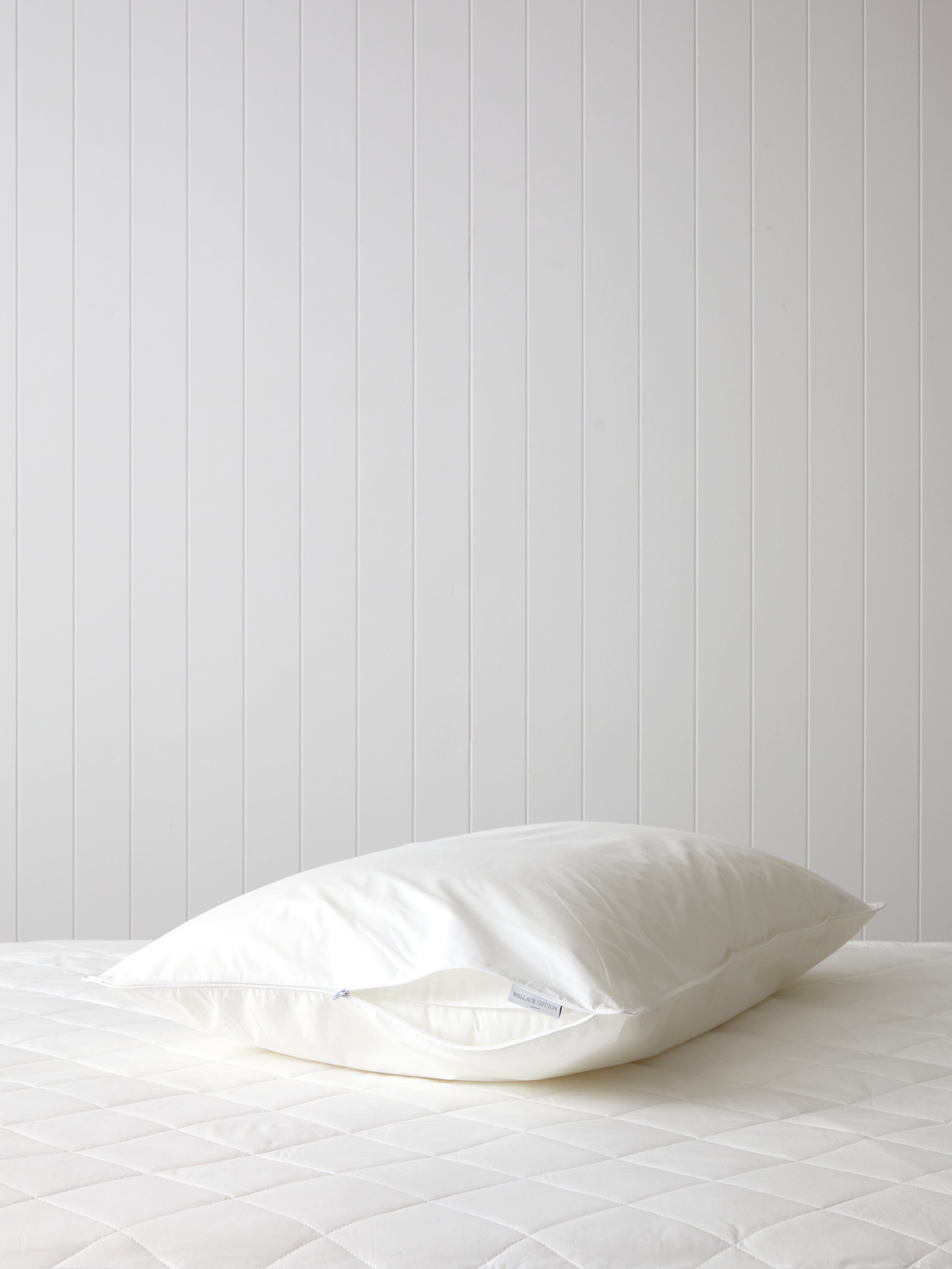 Lodge Pillow Protector | White-1