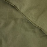 Loft Linen Duvet Cover Set in Olive | Olive-4