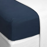 Loft Linen Fitted Sheet | Ink-1