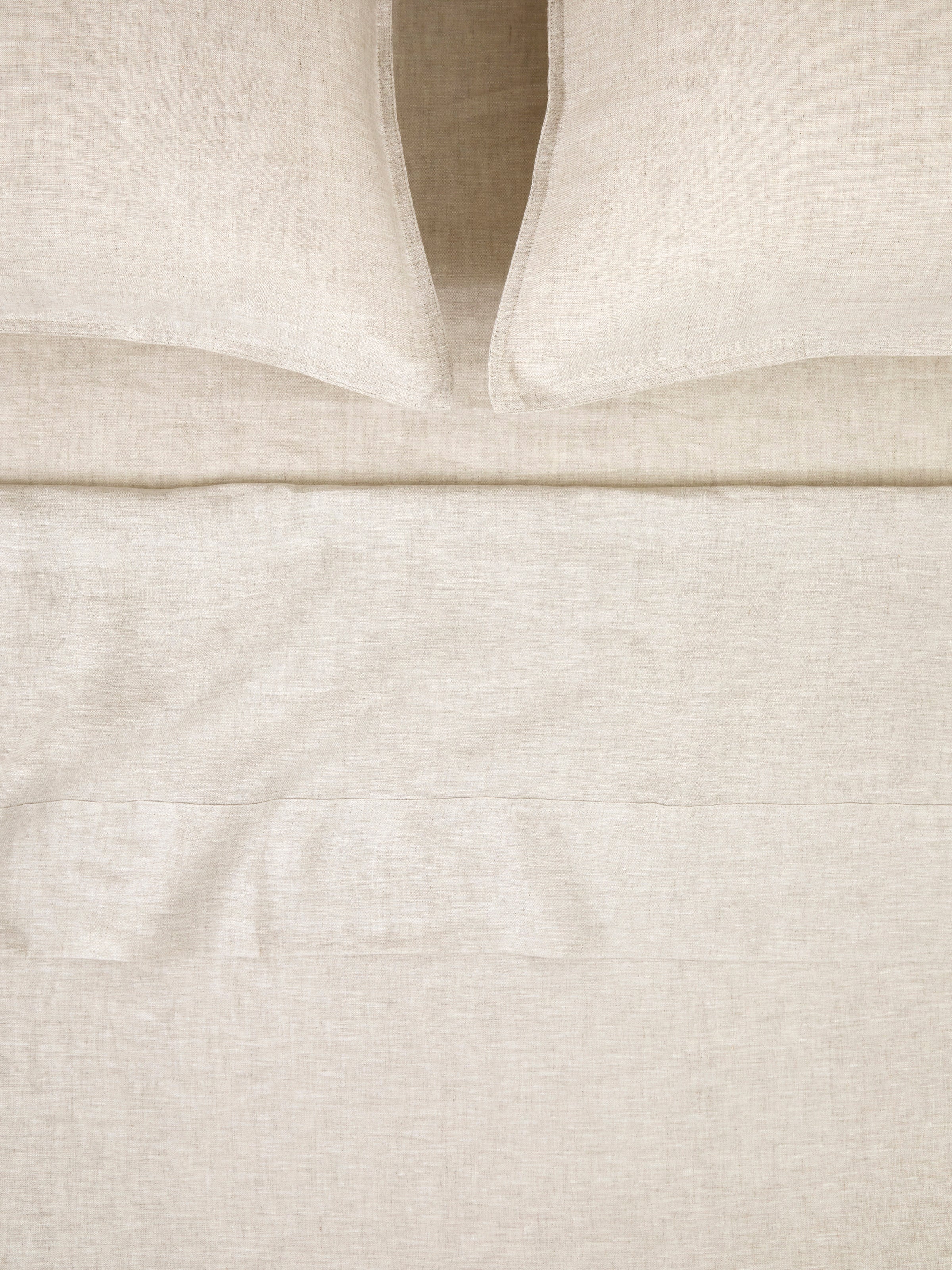 Loft Linen Flat Sheet | Natural-1