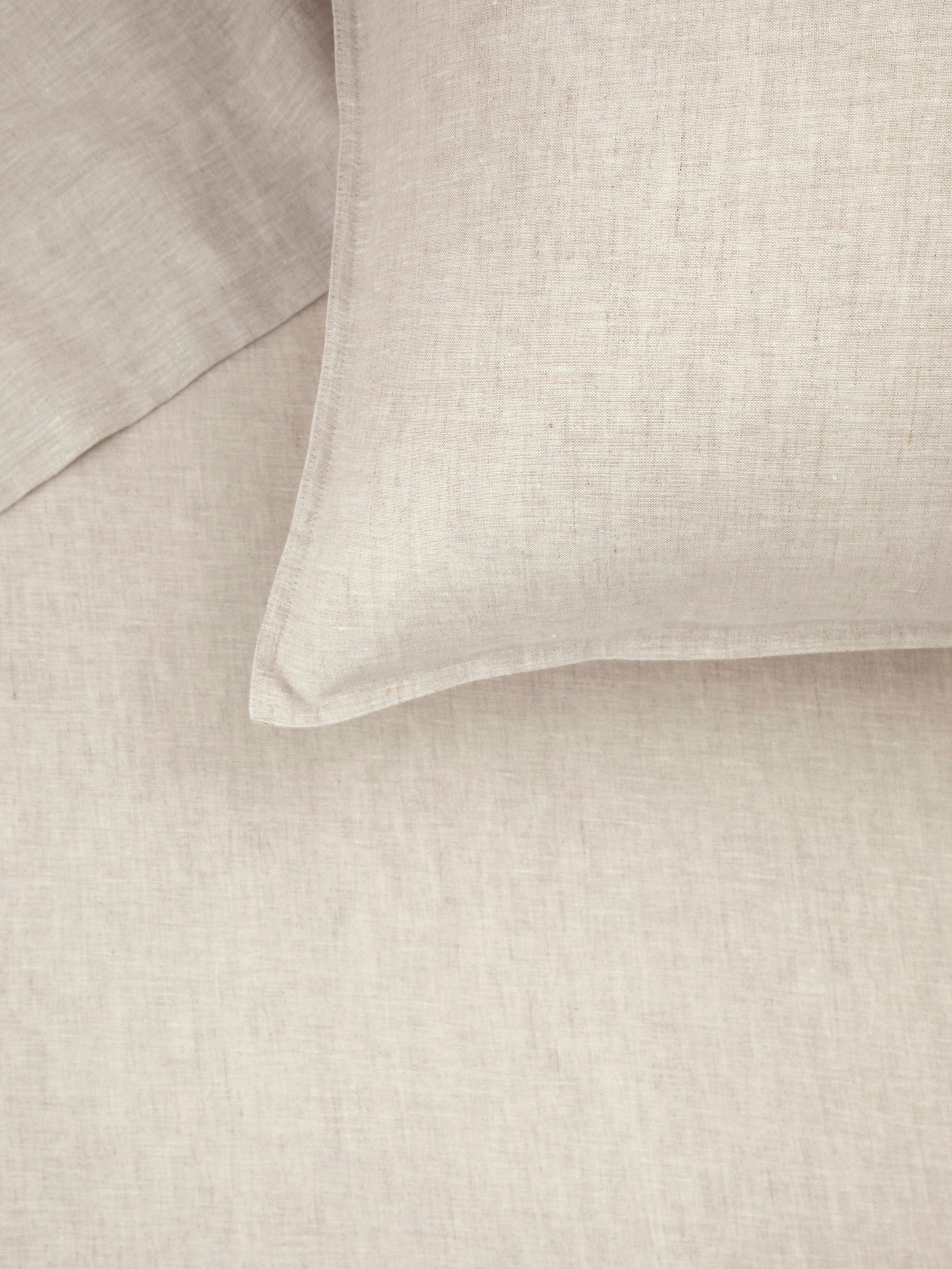Loft Linen Flat Sheet | Natural-2