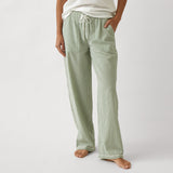 Lucie PJ Pants | Green Gingham-1