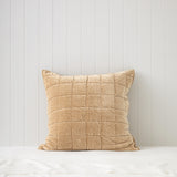 Maison Velvet European Pillowcase | Caramel-1