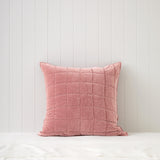 Maison Velvet European Pillowcase | Rose-1