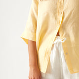 Monaco Linen Shirt | Butter-2