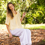 Monaco Linen Shirt | Butter-3