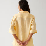 Monaco Linen Shirt | Butter-4