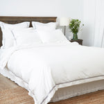 Monarch Duvet Cover Set | Grey White-3
