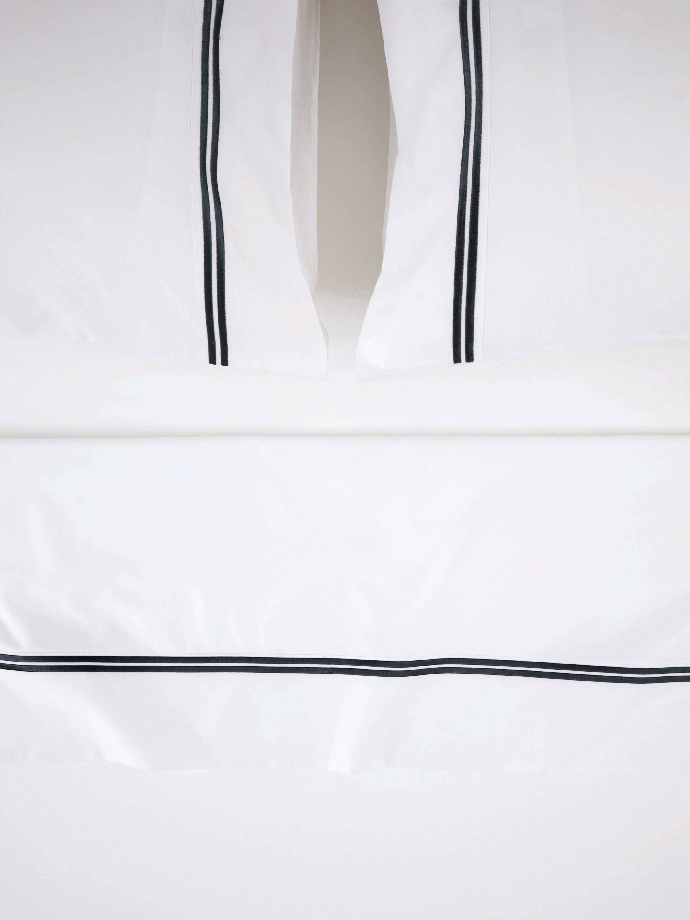 Monarch Flat Embroidery Sheet | Black White-1