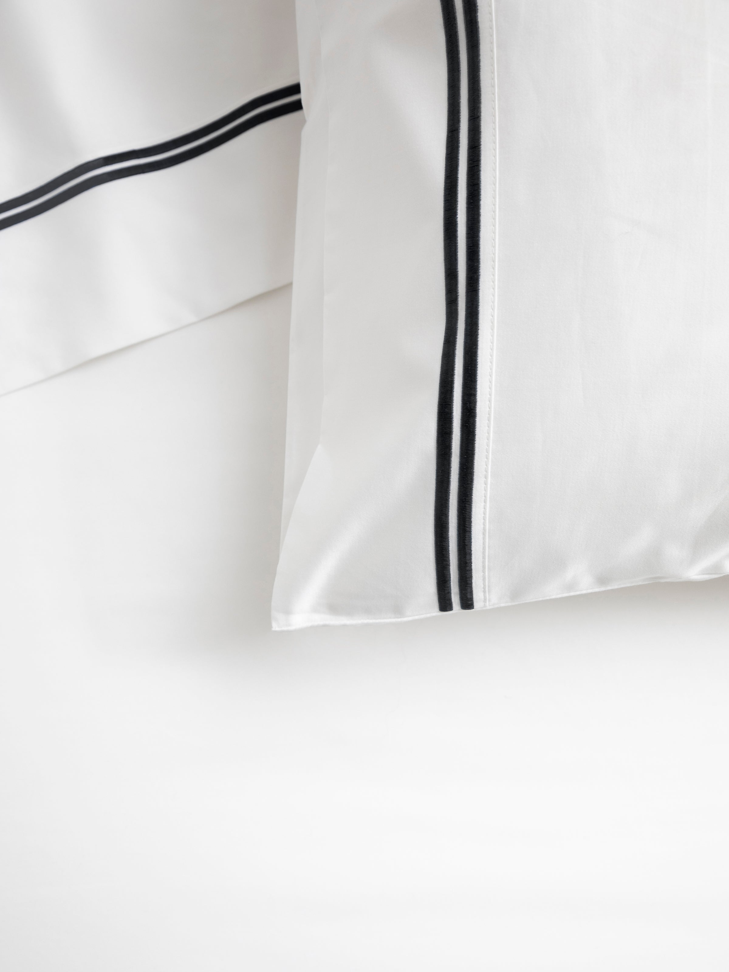 Monarch Flat Embroidery Sheet | Black White-2