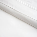 Monarch Long Duvet Cover Set | White White-3