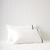 Monarch Standard Pillowcase Set | Black White-1
