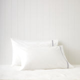Monarch Standard Pillowcase Set | Grey White-1