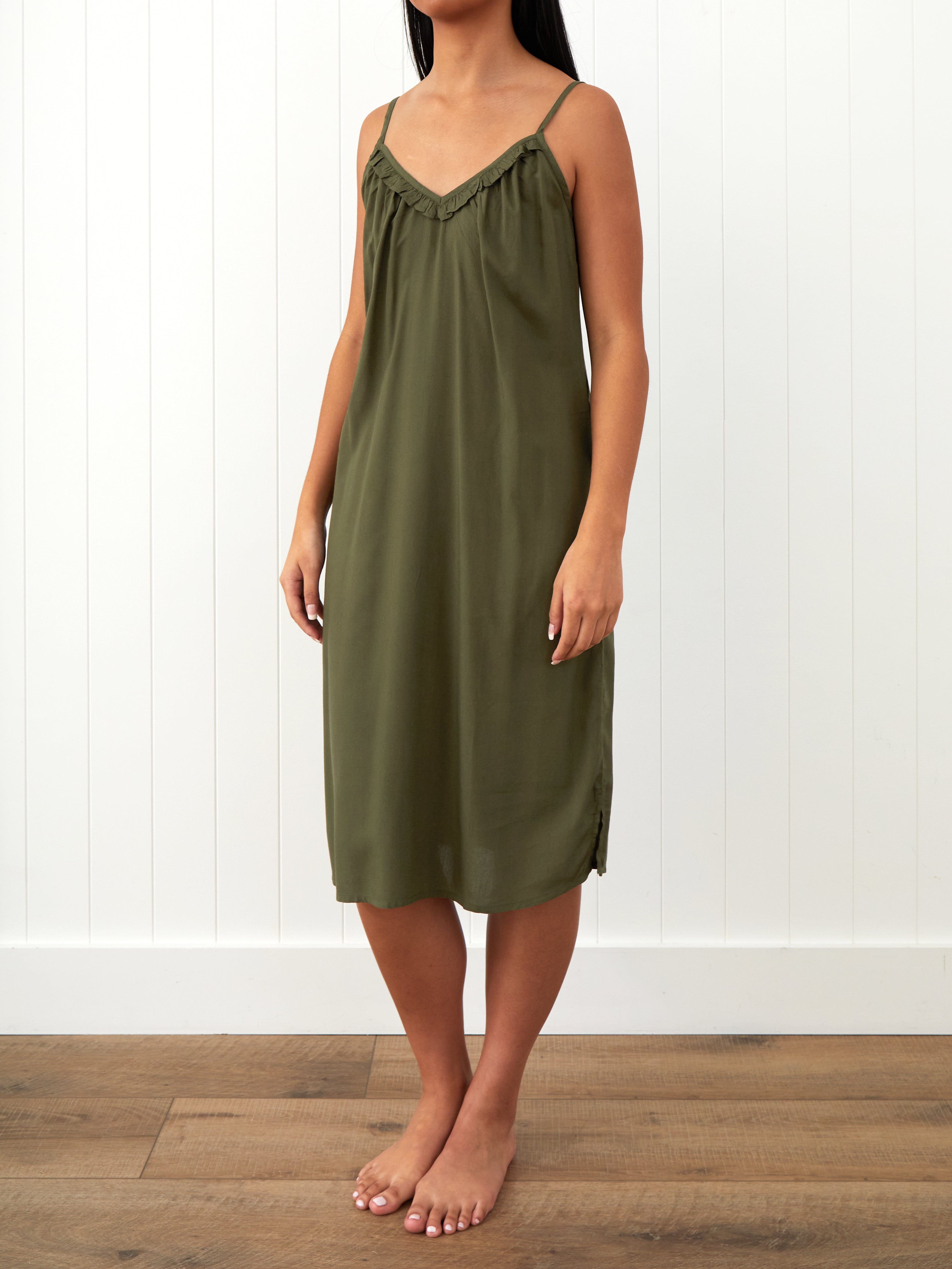 Olive Nightie | Olive-1