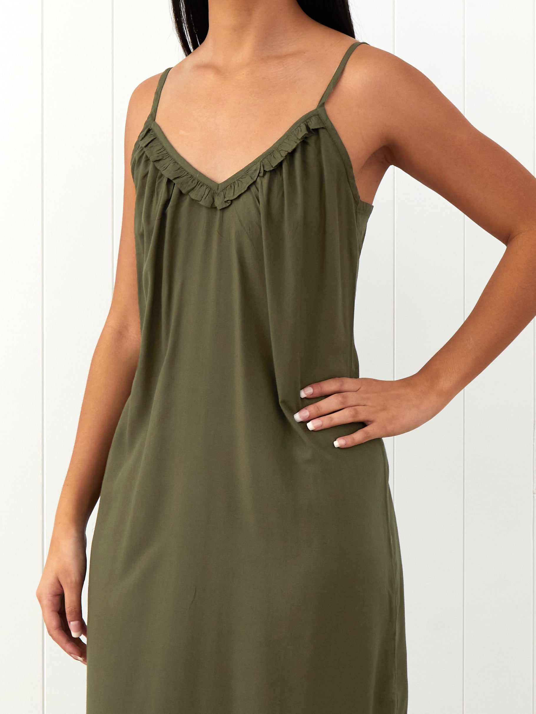 Olive Nightie | Olive-3