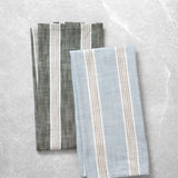 Olsen Tea Towel Set of 2 | Blue Green-1