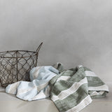 Olsen Tea Towel Set of 2 | Blue Green-2