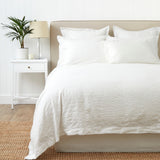 Patience Duvet Cover Set | White-1