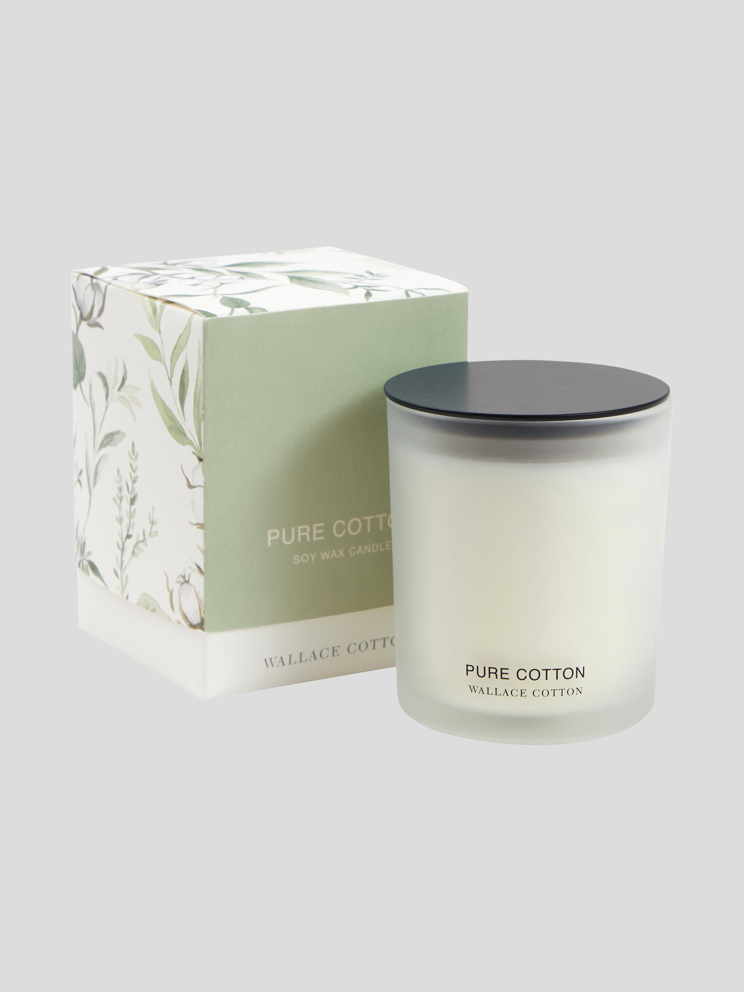 Pure Cotton Candle 300g | White-3