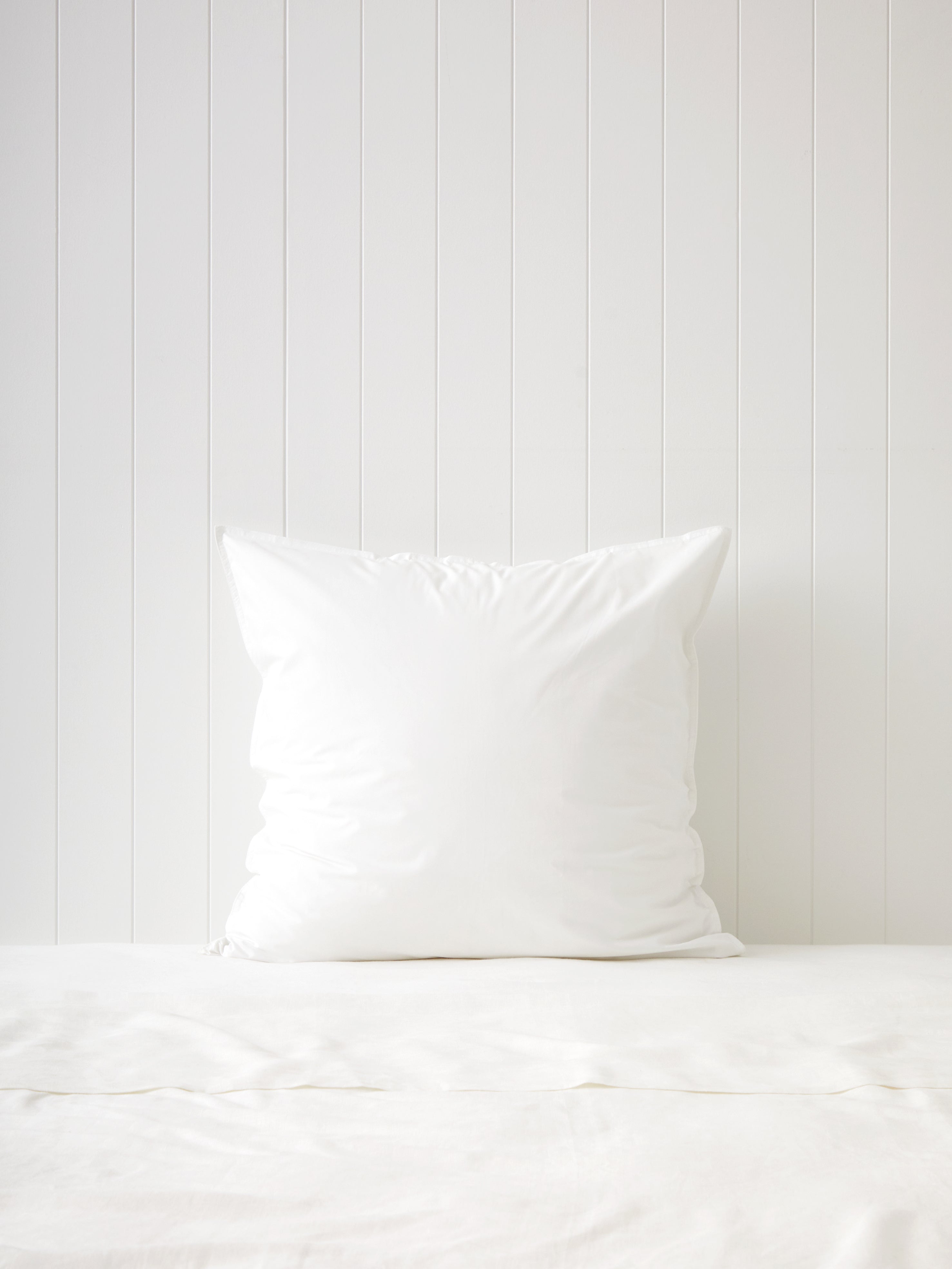 Purity Organic Cotton European Pillowcase | White-1