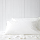 Purity Organic Cotton Lodge Pillowcase Set | White-1